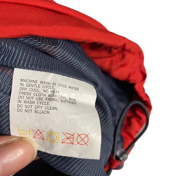 Sunice Weather Red 1/2 Zip Windbreaker Jacket - Picture 10 of 12